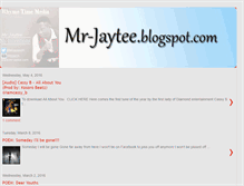 Tablet Screenshot of mr-jaytee.blogspot.com