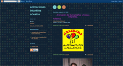 Desktop Screenshot of animacionesarlekina.blogspot.com