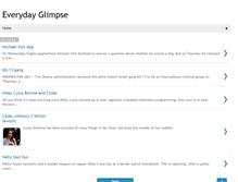 Tablet Screenshot of everydayglimpse.blogspot.com