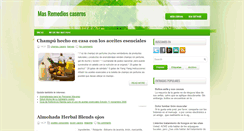 Desktop Screenshot of mas-remedios-caseros.blogspot.com