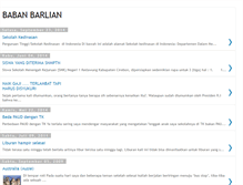 Tablet Screenshot of barlian21.blogspot.com