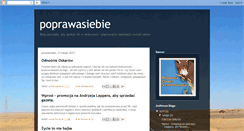 Desktop Screenshot of poprawasiebie.blogspot.com