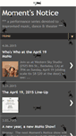 Mobile Screenshot of momentsnoticeimprov.blogspot.com