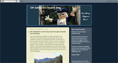 Desktop Screenshot of gwadmissions.blogspot.com