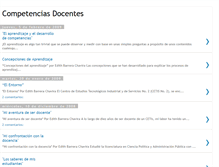 Tablet Screenshot of competenciasdocentesedith.blogspot.com
