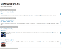 Tablet Screenshot of cibarusahonline.blogspot.com