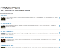 Tablet Screenshot of films4conservation.blogspot.com