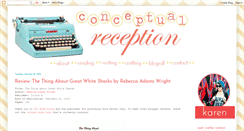 Desktop Screenshot of conceptualreception.blogspot.com