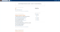 Desktop Screenshot of eentrencionsincontrol.blogspot.com