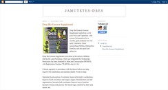 Desktop Screenshot of jamutetes-dbes.blogspot.com