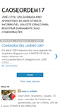 Mobile Screenshot of caoseordem17.blogspot.com