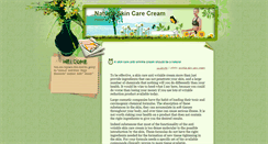 Desktop Screenshot of naturalskincarecream.blogspot.com
