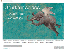 Tablet Screenshot of joutomaassa.blogspot.com