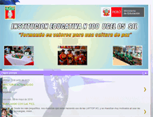 Tablet Screenshot of primaria100.blogspot.com