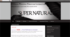 Desktop Screenshot of 102supernatural.blogspot.com