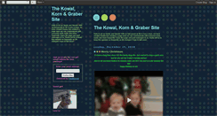 Desktop Screenshot of kowalkorngraber.blogspot.com