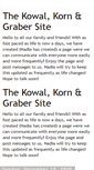 Mobile Screenshot of kowalkorngraber.blogspot.com