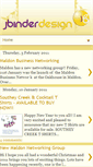 Mobile Screenshot of jbinderdesign.blogspot.com