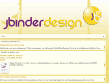 Tablet Screenshot of jbinderdesign.blogspot.com