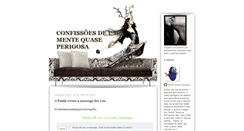 Desktop Screenshot of confissoesdeumamentequaseperigosa.blogspot.com