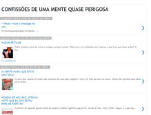 Tablet Screenshot of confissoesdeumamentequaseperigosa.blogspot.com