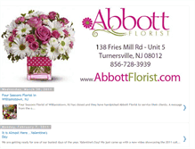 Tablet Screenshot of abbottflorist.blogspot.com