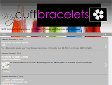 Tablet Screenshot of myfashionbracelet.blogspot.com