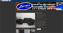 Desktop Screenshot of europamuebles.blogspot.com