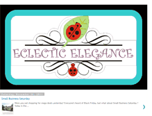 Tablet Screenshot of eclecticelegancecornelia.blogspot.com