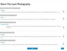 Tablet Screenshot of downthelanephotography.blogspot.com
