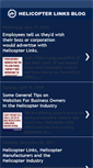 Mobile Screenshot of helicopterlinks.blogspot.com