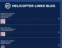 Tablet Screenshot of helicopterlinks.blogspot.com