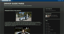 Desktop Screenshot of driverguideparis.blogspot.com