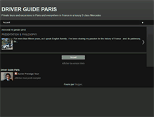 Tablet Screenshot of driverguideparis.blogspot.com