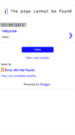 Mobile Screenshot of page-notfound.blogspot.com