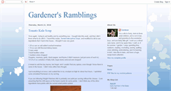 Desktop Screenshot of gardeners-ramblings.blogspot.com