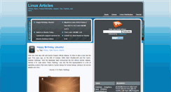 Desktop Screenshot of linuxarticle.blogspot.com