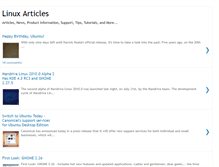 Tablet Screenshot of linuxarticle.blogspot.com