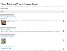 Tablet Screenshot of fiberartspei.blogspot.com