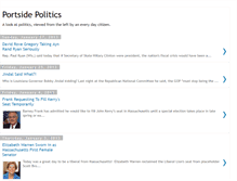 Tablet Screenshot of portsidepolitics.blogspot.com