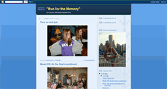 Desktop Screenshot of lorisrunforthememory.blogspot.com