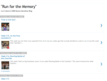 Tablet Screenshot of lorisrunforthememory.blogspot.com