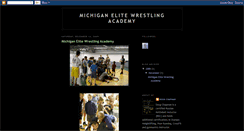 Desktop Screenshot of michiganelitewrestling.blogspot.com