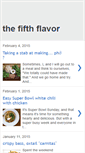 Mobile Screenshot of fifthflavor.blogspot.com