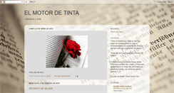 Desktop Screenshot of elmotordetinta.blogspot.com
