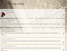 Tablet Screenshot of elmotordetinta.blogspot.com