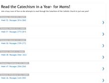 Tablet Screenshot of catechismformoms.blogspot.com