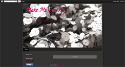 Desktop Screenshot of makemesparkly.blogspot.com