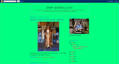 Desktop Screenshot of dkmgenealogy.blogspot.com