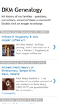 Mobile Screenshot of dkmgenealogy.blogspot.com